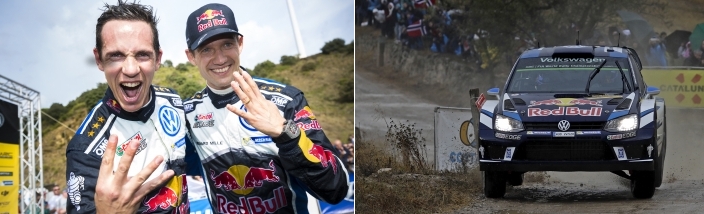 Ogier e Ingrassia logran su cuarto título consecutivo del WRC con Volkswagen